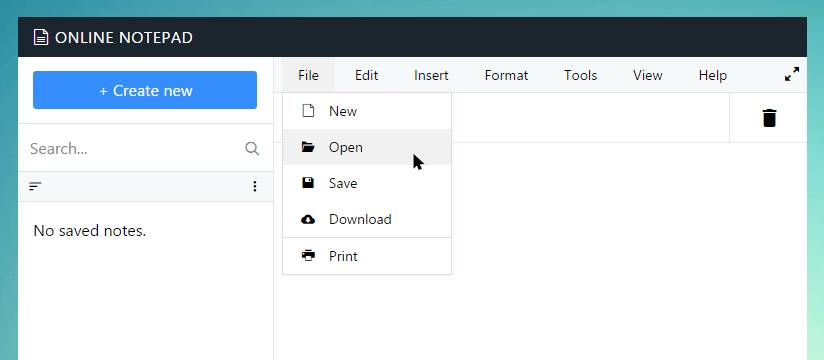 Open text file in Thawseo